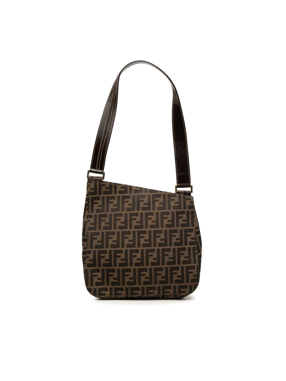 Fendi Zucca Canvas Shoulder Bag Pre- #342655F77B